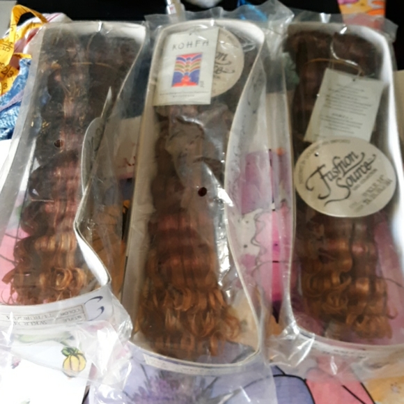 Hair, bundle of 3, 14 inch in length - Picture 1 of 5